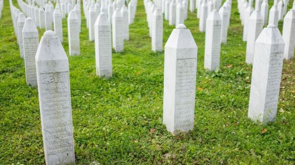Memorial and Cemetery in Srebrenica