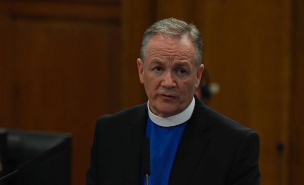 Rev David Cameron speaking